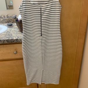 Pencil style midi dress.